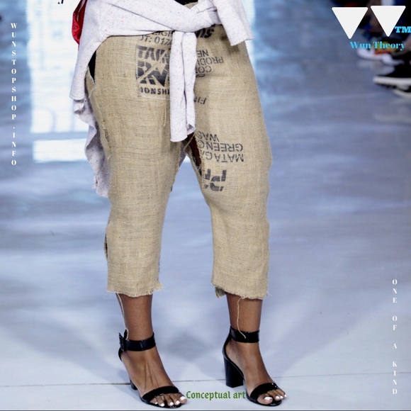 Burlap Weekend Pants by Blake A-L Boyd - Picture 1 of 4